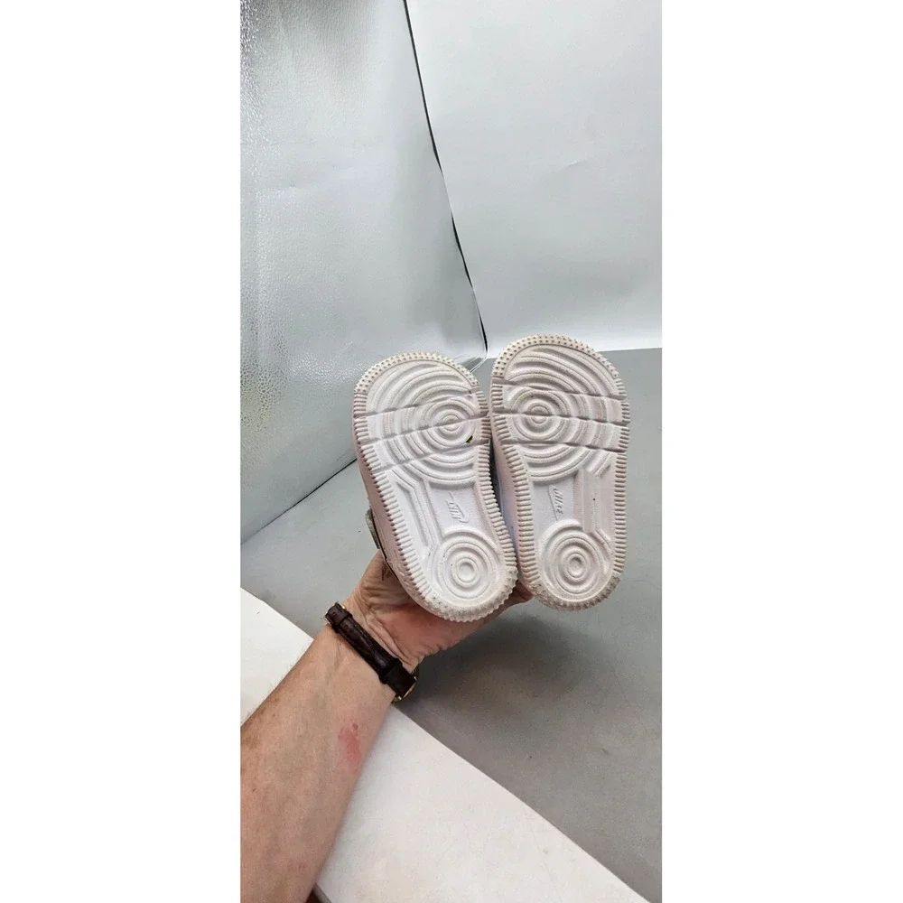 Nike Air Force 1 Crib Sage Green White Baby Shoes FN0236-001 Size 4C